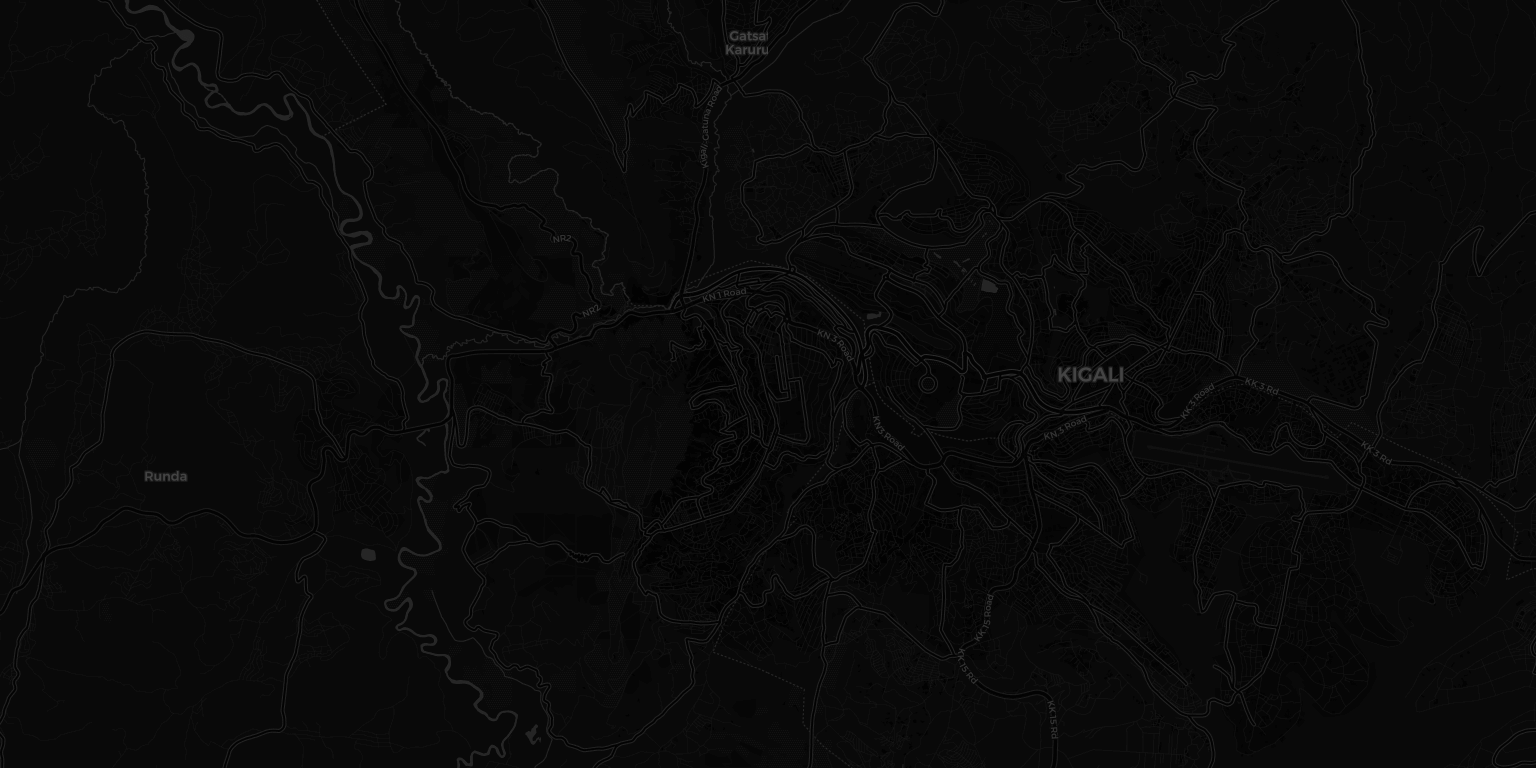 Map of Kigali showing Mosaik service coverage